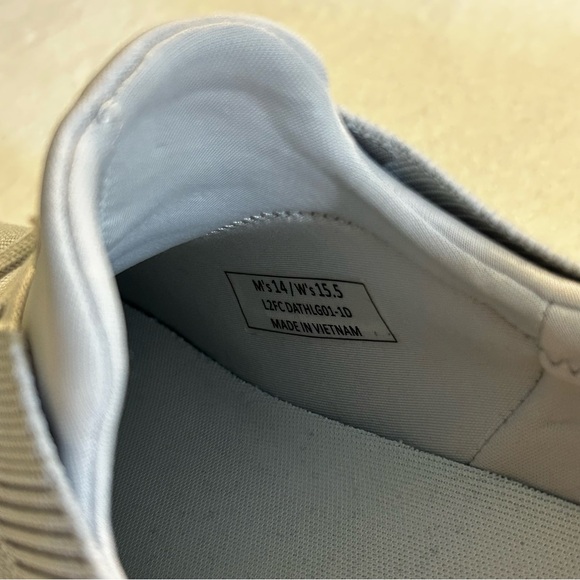 KIZIK, Size 14, ATHENA SLIP ON SNEAKERS, Slate Grey - Picture 8 of 13